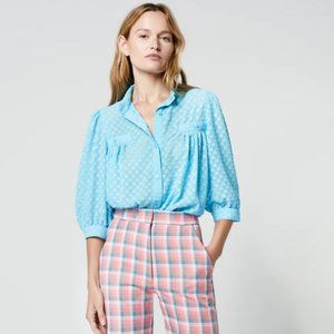 Smythe - Topaz Shirred Pocket Blouse